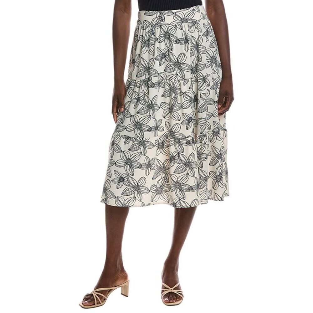 Renee C Womens  Skirt, White